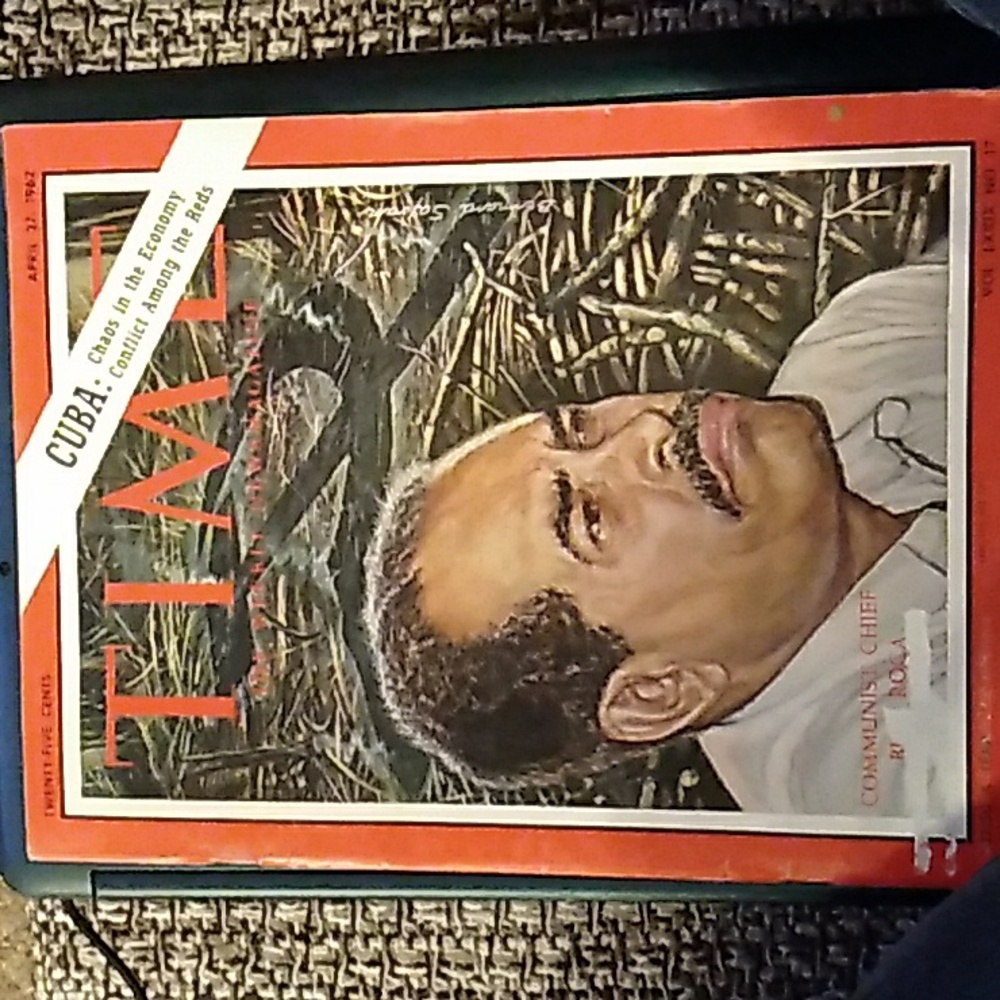 TIME.. 1962.. Cuba..Blas Roca.. 92 pg.. News Mag.. 8.5 x 11..